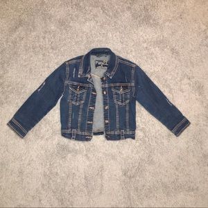 EUC! Crop Denim Jacket